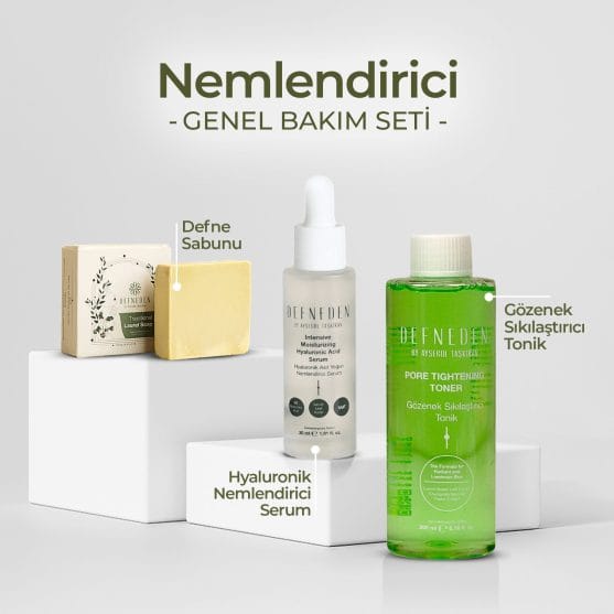 Nemlendirici Set - Genel Cilt Bakım Seti-3 in 1